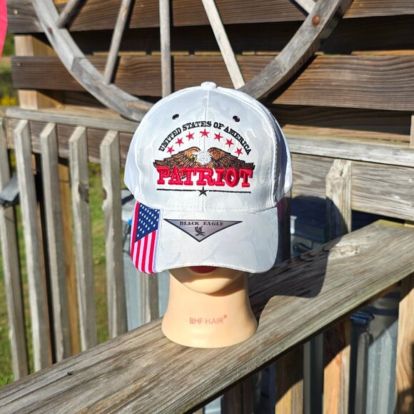 White Camo US of America Ball NEW No Tags - Picture 1 of 4